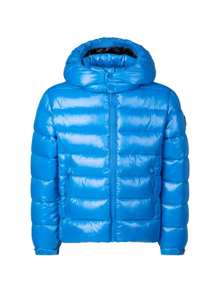 Save The Duck Piumino Con Cappuccio - Blu 