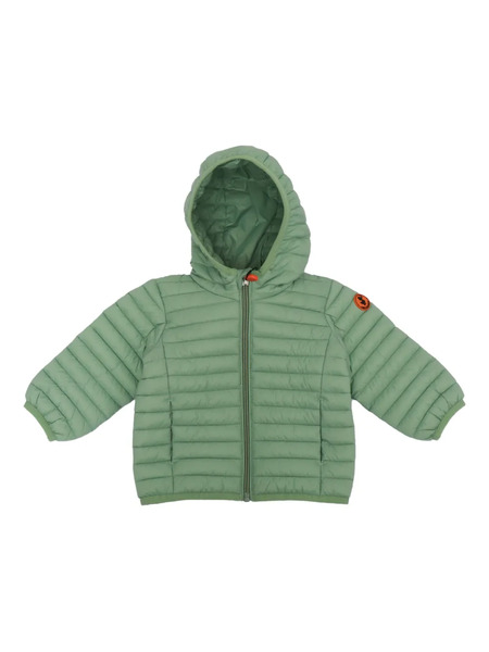  Save The Duck Piumino Nene Con Cappuccio - Verde 