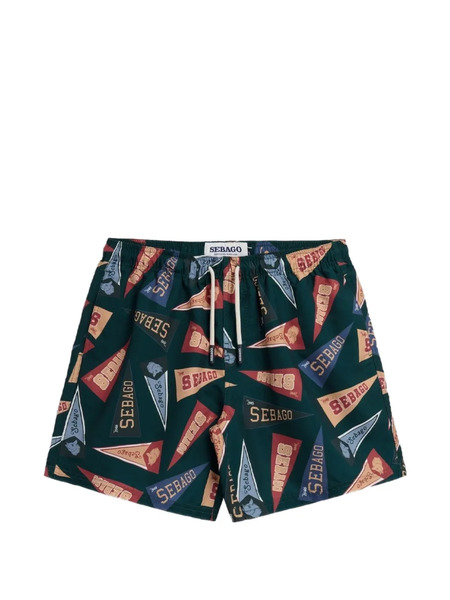  Sebago Shorts A Fantasia - Verde 