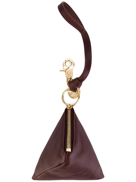  See By Chloé Portamonete Triangolare - Marrone 
