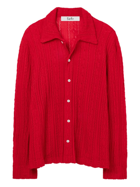  Séfr Camicia Riku - Rosso 
