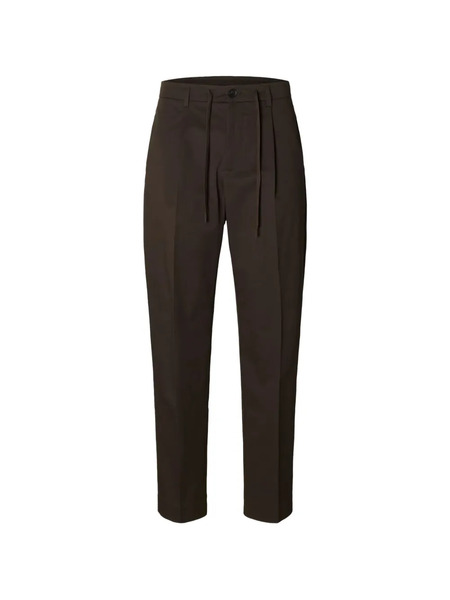  Selected Pantaloni Con Bottoni - Marrone 