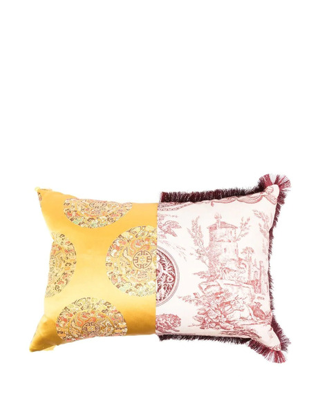  Seletti Cuscino Con Stampa - Giallo 