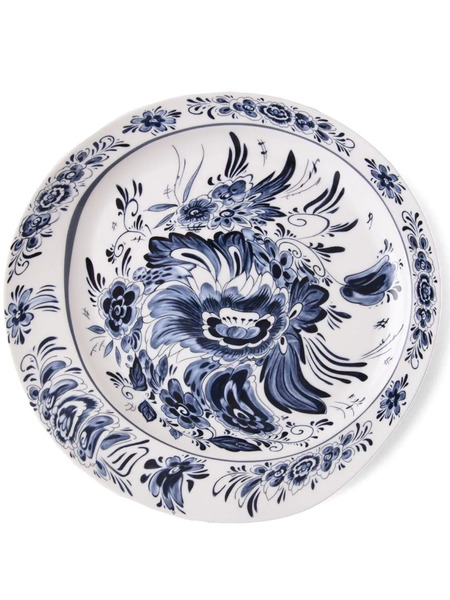  Seletti Piatto Classics On Acid Hollandia Flowers - Bianco 