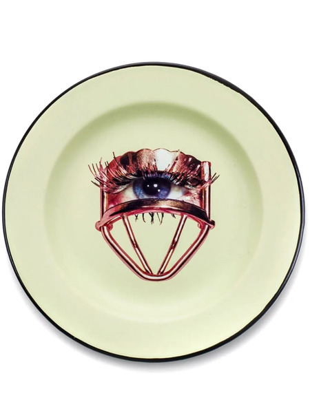  Seletti Piatto 16844 Enamel Eye - Verde 
