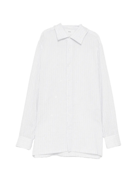  Setchu Camicia A Righe - Bianco 