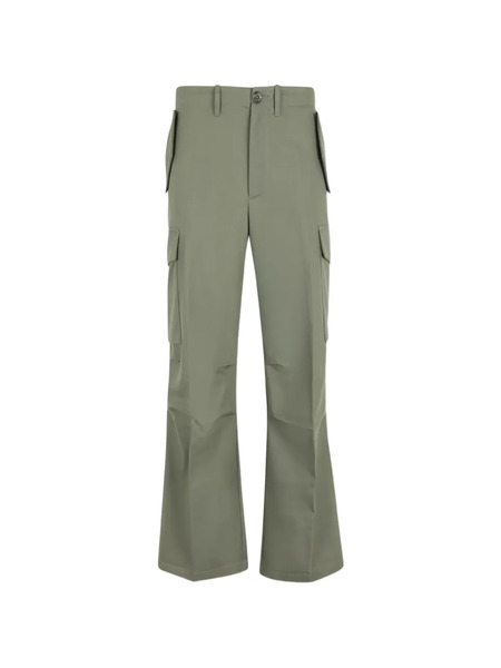  Setchu Cargo Con Effetto Stropicciato - Verde 