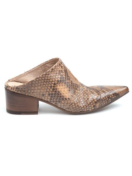  Settima Pointed Toe Mule - Marrone 