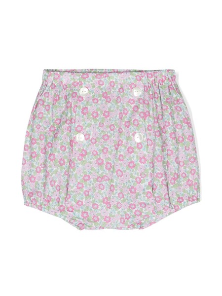  Siola Pantaloncini A Fiori - Verde 