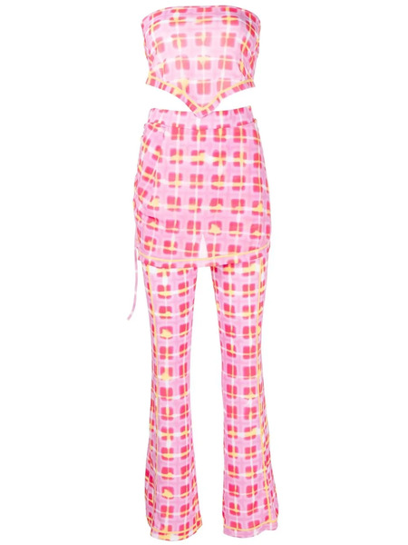  Sjyp Pantaloni A Portafoglio - Rosa 