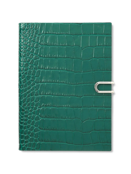  Smythson Agenda Settimanale Soho 2026-2027 - Verde 
