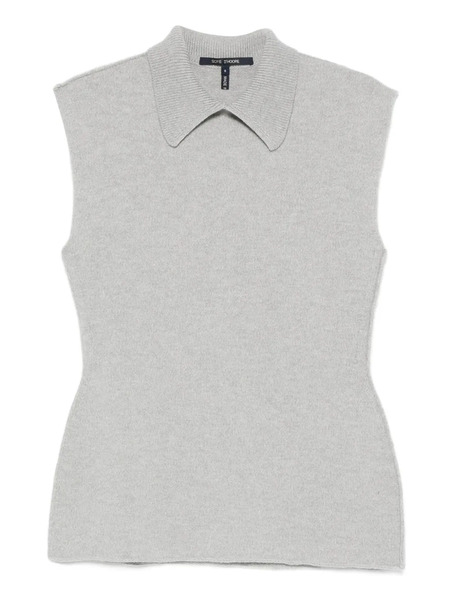  Sofie D'hoore Top Smanicato May - Grigio 
