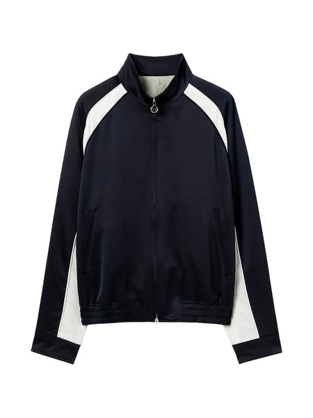  Solid Homme Giacca Con Zip - Blu 