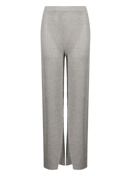  Solid & Striped Pantaloni A Vita Alta - Argento 