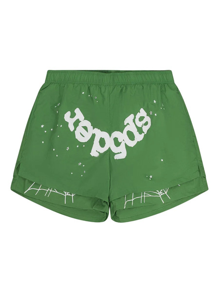  Sp5der Shorts Og Web Double Layer - Verde 