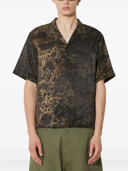  Stampd Camicia Leopardata - Marrone 