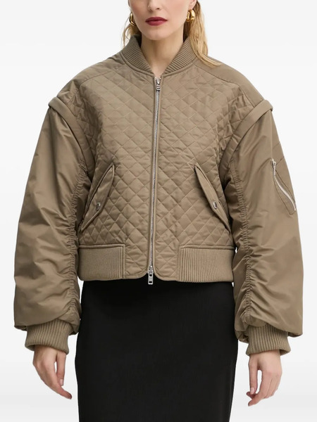  Stand Studio Bomber Trapuntato - Marrone 