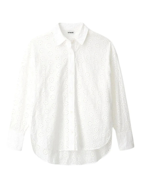  Staud Camicia Colton - Bianco 