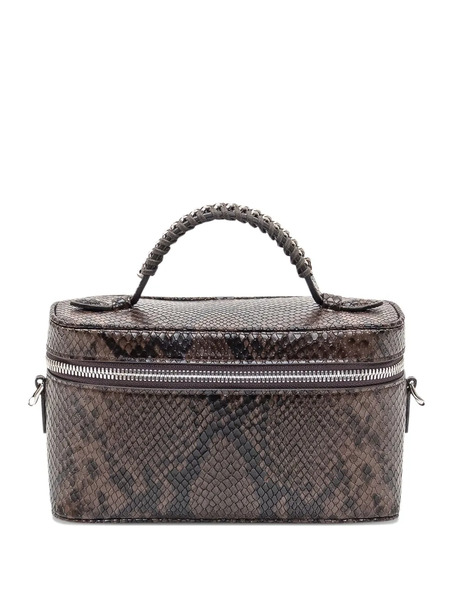  Stella Mccartney Borsa A Tracolla Mini Goffrata - Marrone 