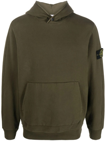  Stone Island Felpa Con Applicazione - Verde 