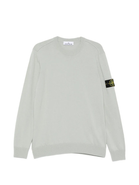  Stone Island Maglione Con Applicazione - Grigio 