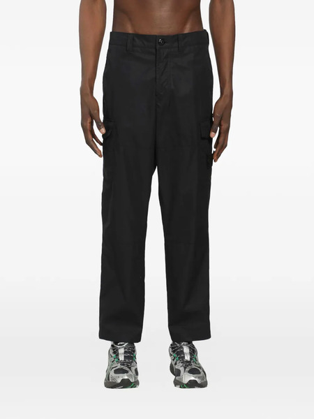  Stone Island Pantaloni Con Tasca Cargo - Nero 