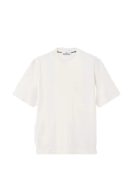  Stone Island T-shirt Con Logo - Toni Neutri 
