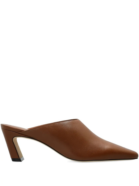  Stuart Weitzman Mules Stassi A Punta - Marrone 