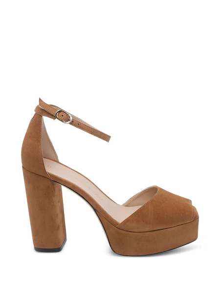  Stuart Weitzman Pumps Con Cinturino Alla Caviglia - Marrone 