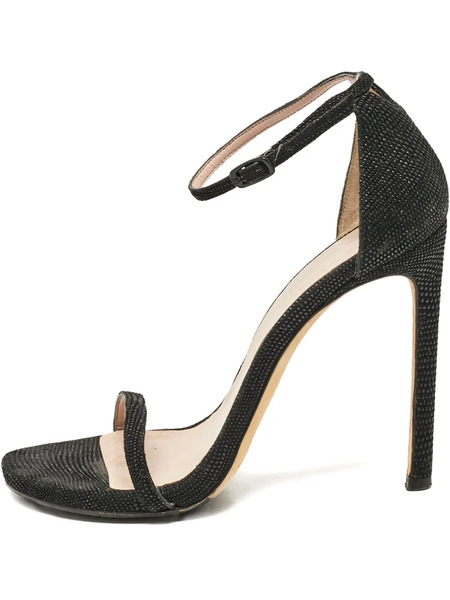  Stuart Weitzman Sandali Con Fibbia 85mm Pre-owned - Nero 