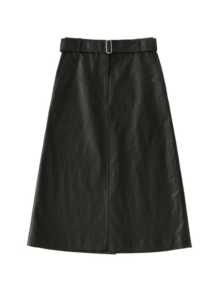  Studio Nicholson Gonna Midi Grasse Svasata - Nero 