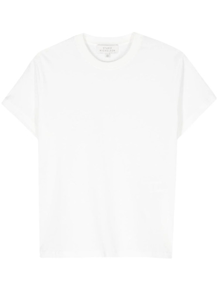  Studio Nicholson T-shirt Marine - Bianco 