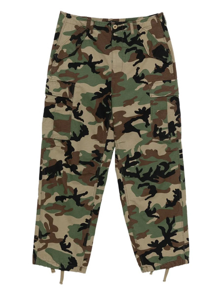  Stüssy Pantaloni Dritti Con Stampa Camouflage - Toni Neutri 