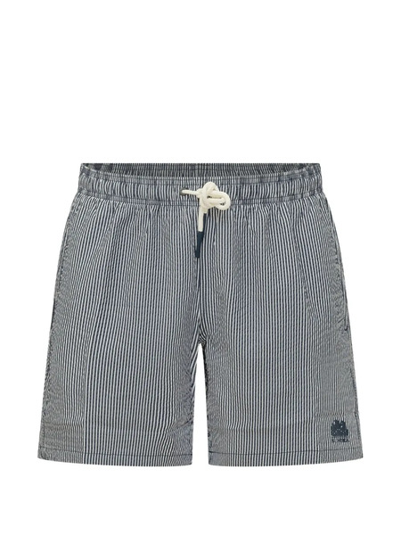  Sundek Shorts A Righe - Blu 