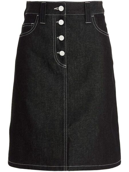  Sunnei Gonna Midi Denim - Nero 