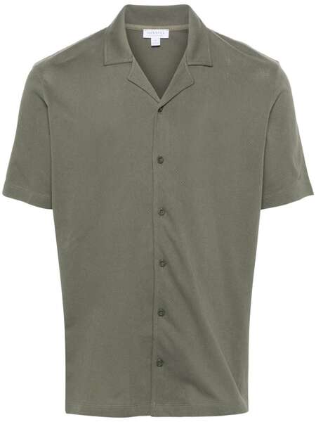  Sunspel Camicia - Verde 