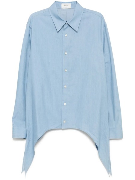  System Camicia Con Nodo - Blu 
