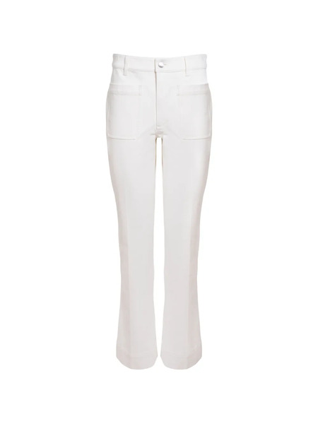  Tanya Taylor Jeans Crop Nicole - Bianco 
