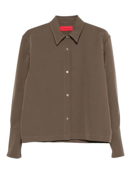  Thelatest Camicia Codie - Marrone 