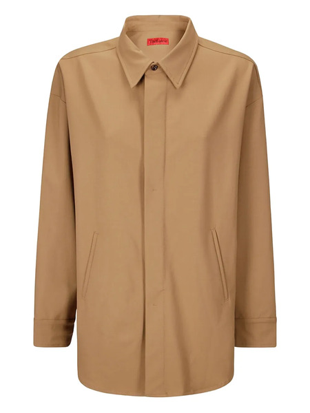  Thelatest Camicia Oversize - Marrone 