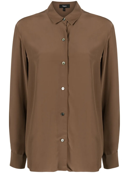  Theory Camicia - Marrone 
