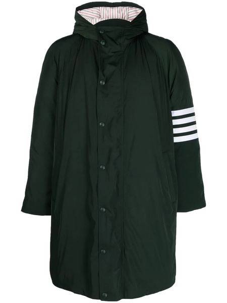  Thom Browne Parka Con Maniche Raglan - Verde 