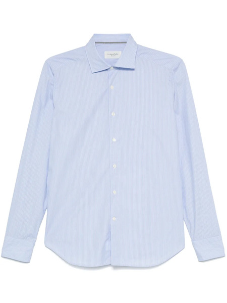  Tintoria Mattei Camicia A Righe - Blu 