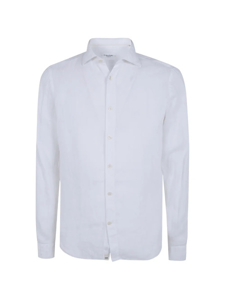  Tintoria Mattei Camicia In Lino - Bianco 