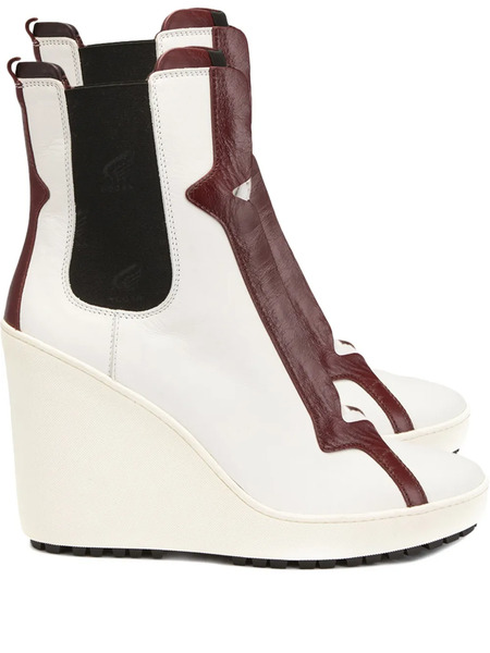  Tod's Stivali Con Zeppa - Bianco 