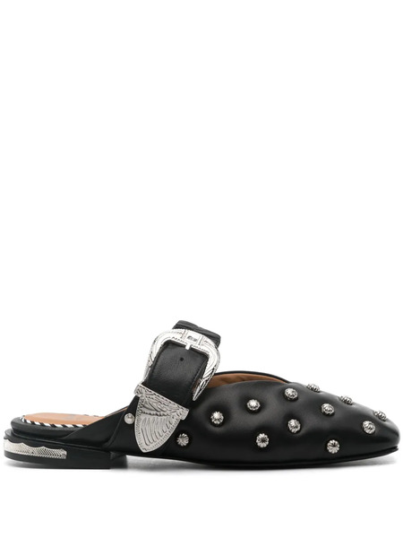  Toga Pulla Mules Con Borchie - Nero 