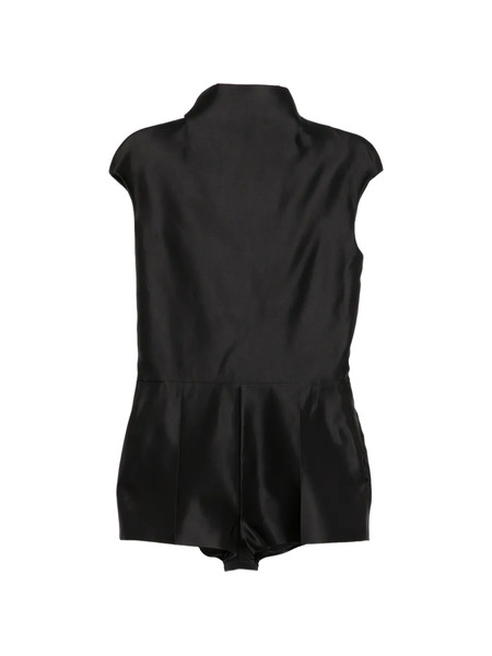  Tom Ford Tuta Corta A Collo Alto - Nero 