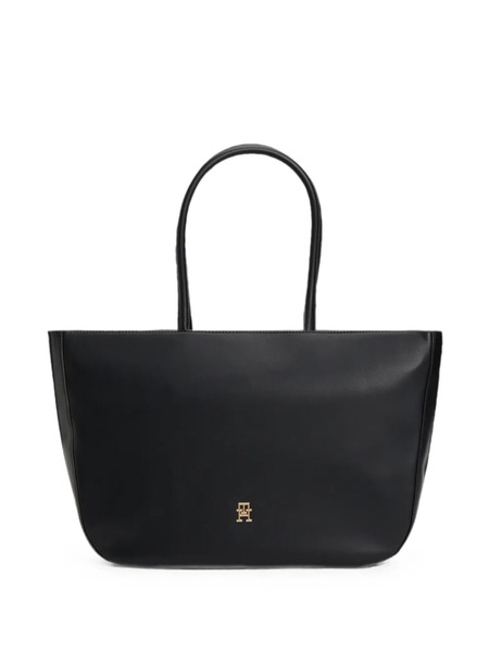  Tommy Hilfiger Logo-plaque Tote Bag - Nero 