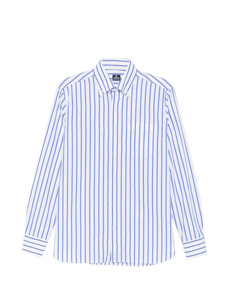  Truzzi Camicia A Righe - Bianco 