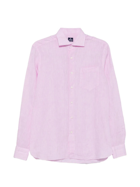  Truzzi Camicia Con Taschino E Bottoni - Rosa 